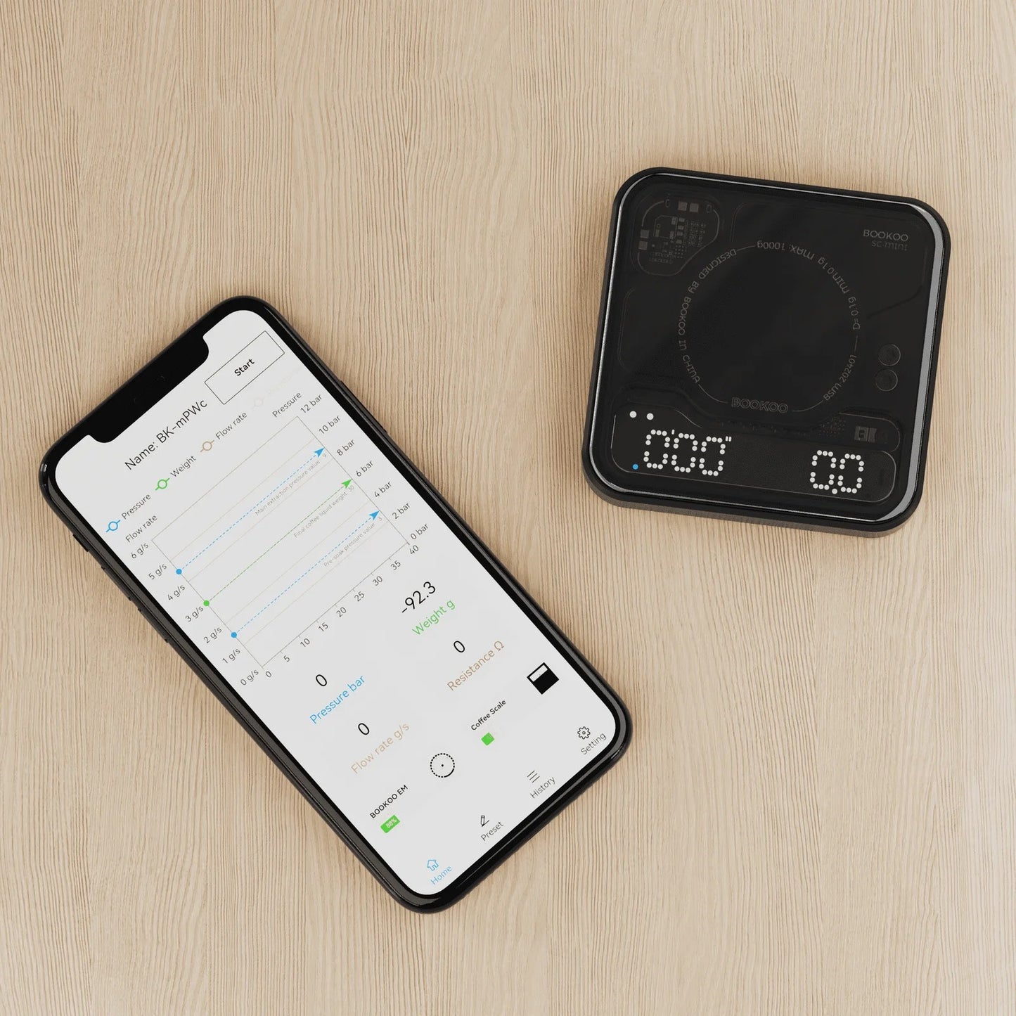 Preorder: BOOKOO Themis Mini Coffee Scale (Shipping Jan 2025)